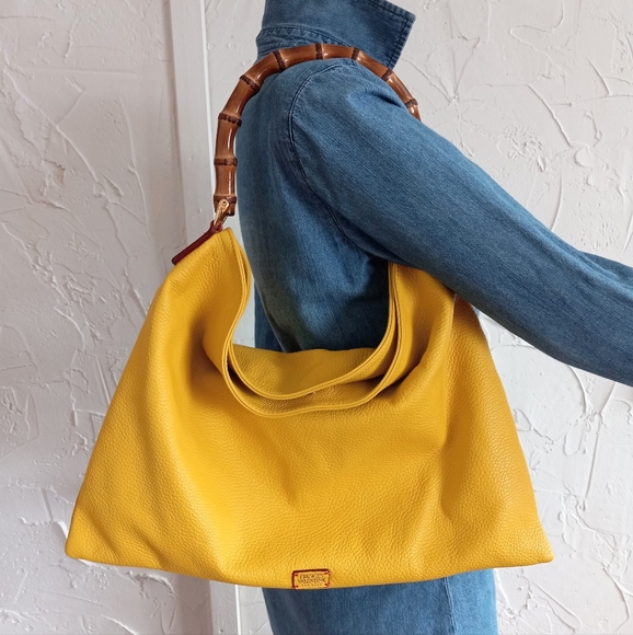 Frances Valentine Muriel bag, Canary Yellow - Picture 9 of 14